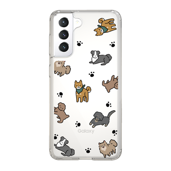 Slim Protection Case［ Original - CASEPLAY Dog All-over Pattern - color ］
