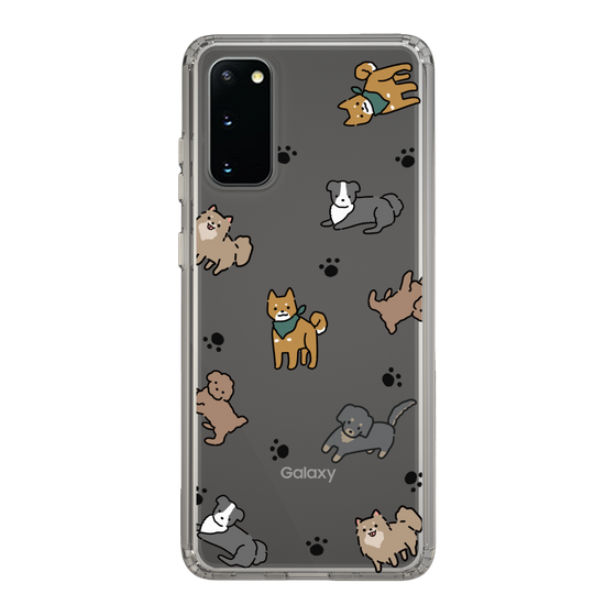 Slim Protection Case［ Original - CASEPLAY Dog All-over Pattern - color ］