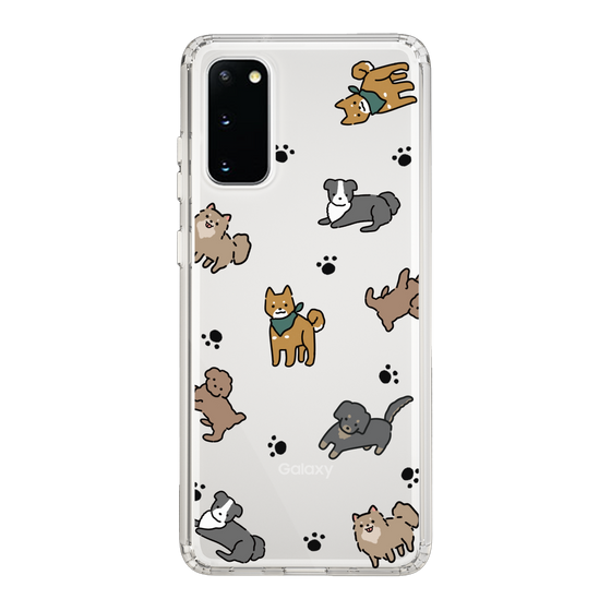 Slim Protection Case［ Original - CASEPLAY Dog All-over Pattern - color ］
