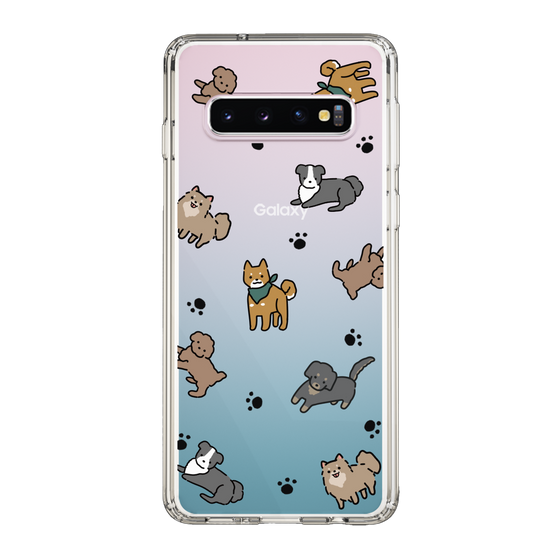 Slim Protection Case［ Original - CASEPLAY Dog All-over Pattern - color ］