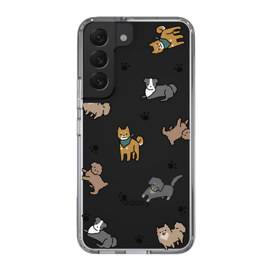 Slim Protection Case［ Original - CASEPLAY Dog All-over Pattern - color ］