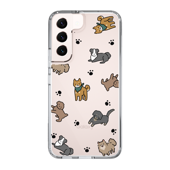 Slim Protection Case［ Original - CASEPLAY Dog All-over Pattern - color ］