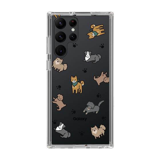 Slim Protection Case［ Original - CASEPLAY Dog All-over Pattern - color ］