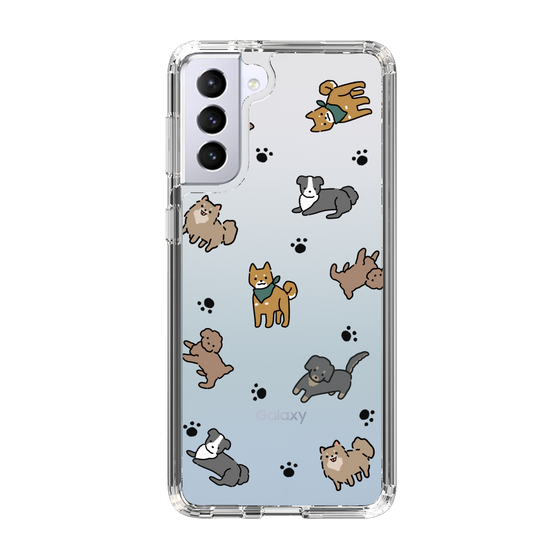 Slim Protection Case［ Original - CASEPLAY Dog All-over Pattern - color ］