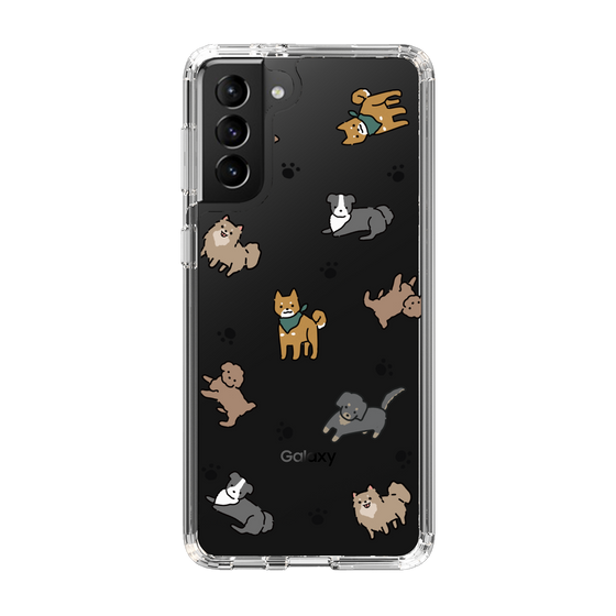 Slim Protection Case［ Original - CASEPLAY Dog All-over Pattern - color ］