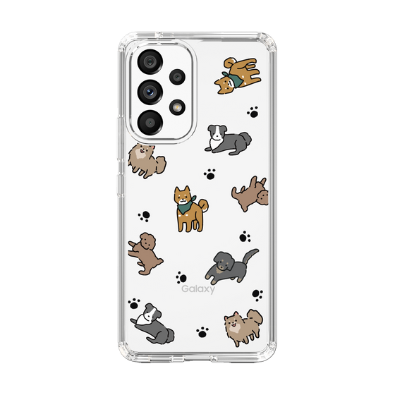 Slim Protection Case［ Original - CASEPLAY Dog All-over Pattern - color ］