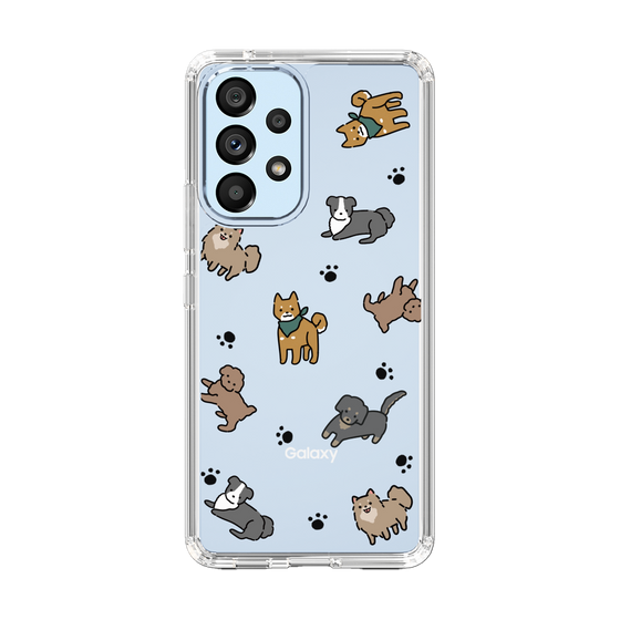 Slim Protection Case［ Original - CASEPLAY Dog All-over Pattern - color ］