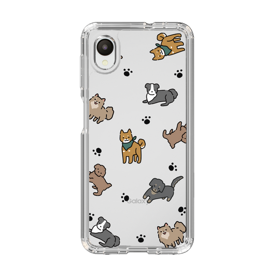 Slim Protection Case［ Original - CASEPLAY Dog All-over Pattern - color ］