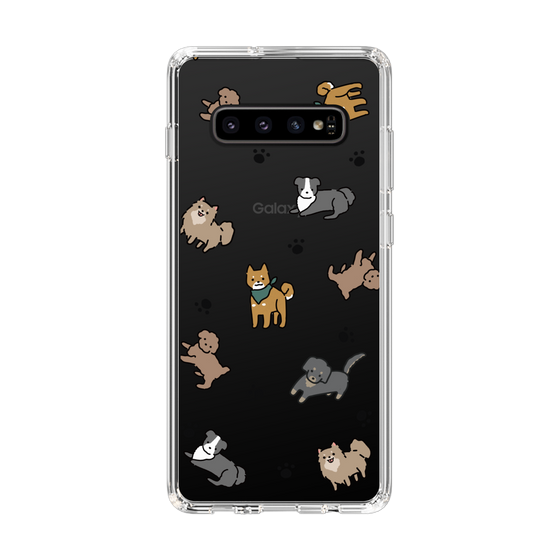 Slim Protection Case［ Original - CASEPLAY Dog All-over Pattern - color ］