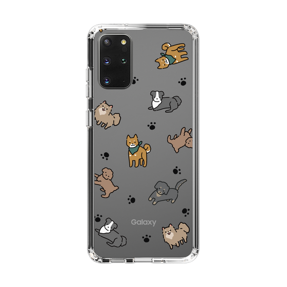 Slim Protection Case［ Original - CASEPLAY Dog All-over Pattern - color ］