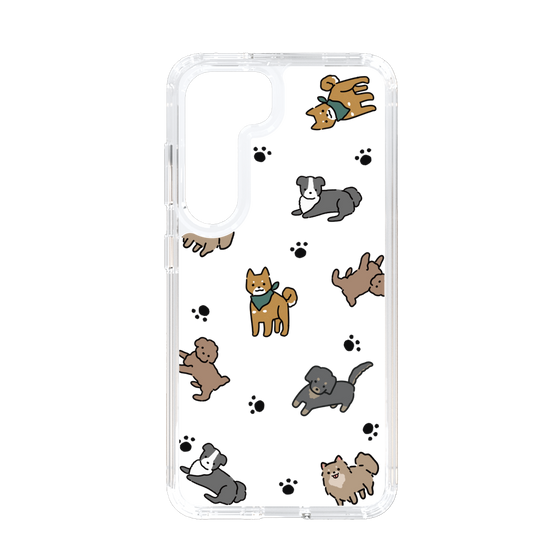 Slim Protection Case［ Original - CASEPLAY Dog All-over Pattern - color ］