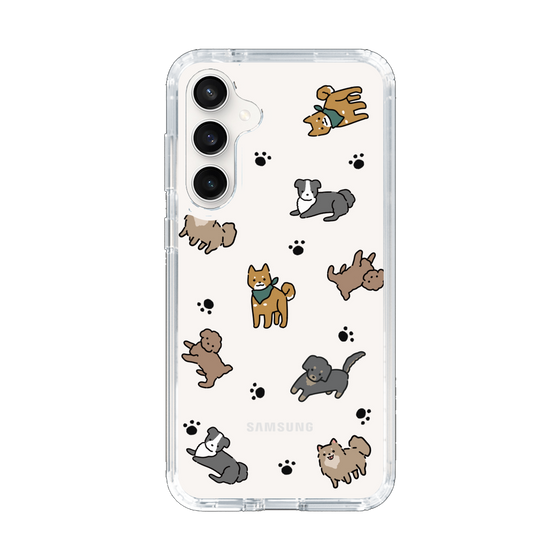 Slim Protection Case［ Original - CASEPLAY Dog All-over Pattern - color ］