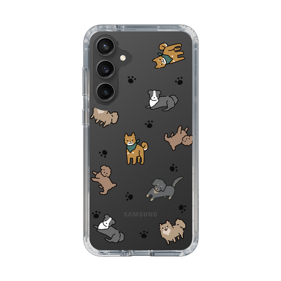 Slim Protection Case［ Original - CASEPLAY Dog All-over Pattern - color ］