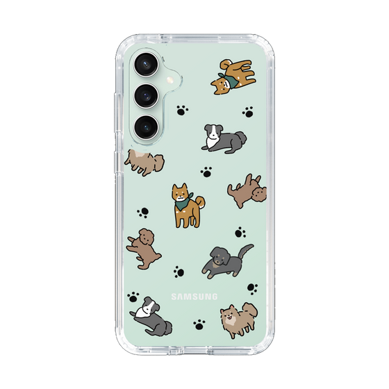Slim Protection Case［ Original - CASEPLAY Dog All-over Pattern - color ］