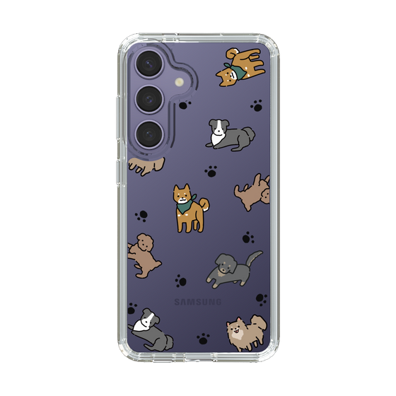 Slim Protection Case［ Original - CASEPLAY Dog All-over Pattern - color ］