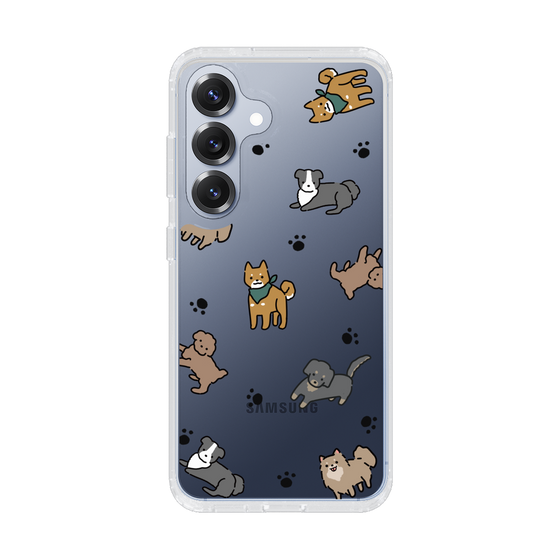 Slim Protection Case［ Original - CASEPLAY Dog All-over Pattern - color ］