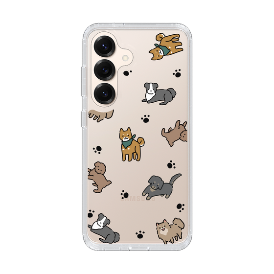 Slim Protection Case［ Original - CASEPLAY Dog All-over Pattern - color ］