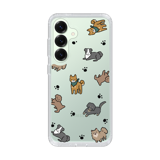 Slim Protection Case［ Original - CASEPLAY Dog All-over Pattern - color ］