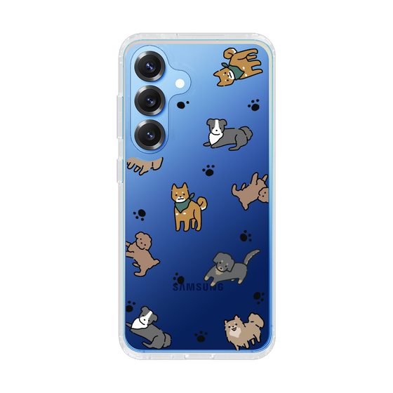 Slim Protection Case［ Original - CASEPLAY Dog All-over Pattern - color ］