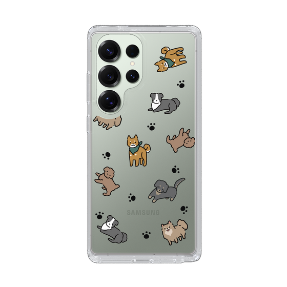 Slim Protection Case［ Original - CASEPLAY Dog All-over Pattern - color ］