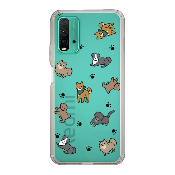 Slim Protection Case［ Original - CASEPLAY Dog All-over Pattern - color ］