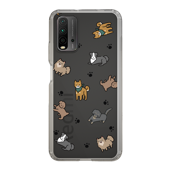 Slim Protection Case［ Original - CASEPLAY Dog All-over Pattern - color ］