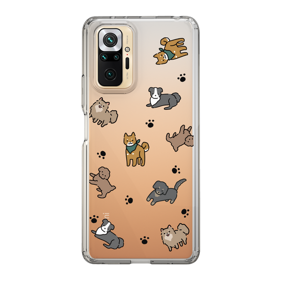 Slim Protection Case［ Original - CASEPLAY Dog All-over Pattern - color ］