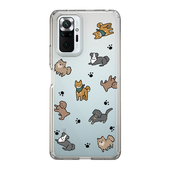 Slim Protection Case［ Original - CASEPLAY Dog All-over Pattern - color ］