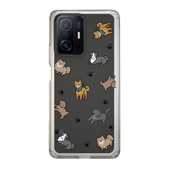 Slim Protection Case［ Original - CASEPLAY Dog All-over Pattern - color ］