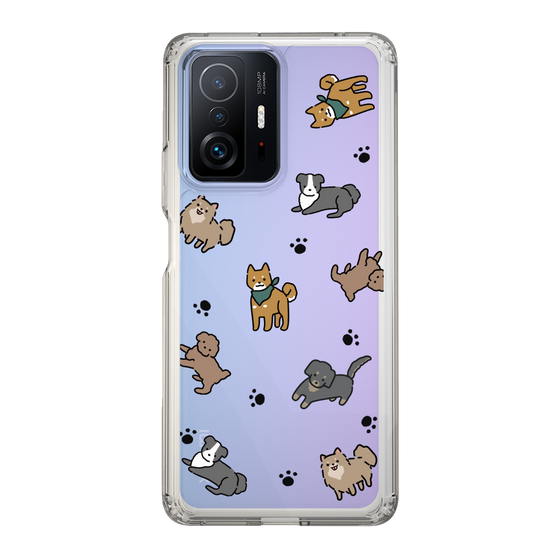Slim Protection Case［ Original - CASEPLAY Dog All-over Pattern - color ］