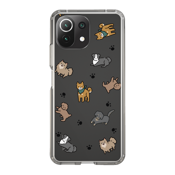 Slim Protection Case［ Original - CASEPLAY Dog All-over Pattern - color ］