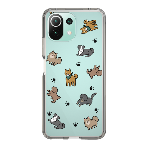 Slim Protection Case［ Original - CASEPLAY Dog All-over Pattern - color ］