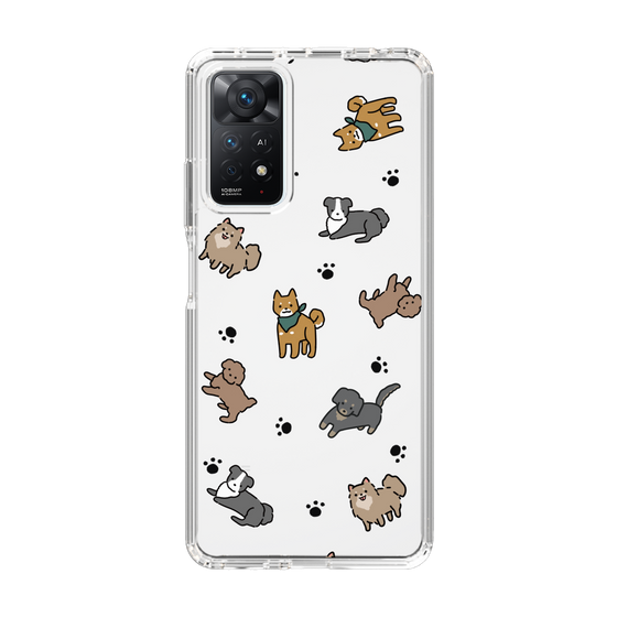 Slim Protection Case［ Original - CASEPLAY Dog All-over Pattern - color ］