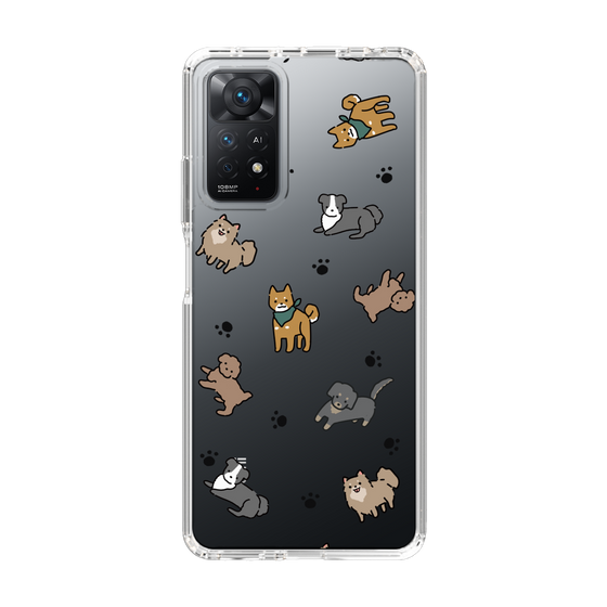 Slim Protection Case［ Original - CASEPLAY Dog All-over Pattern - color ］