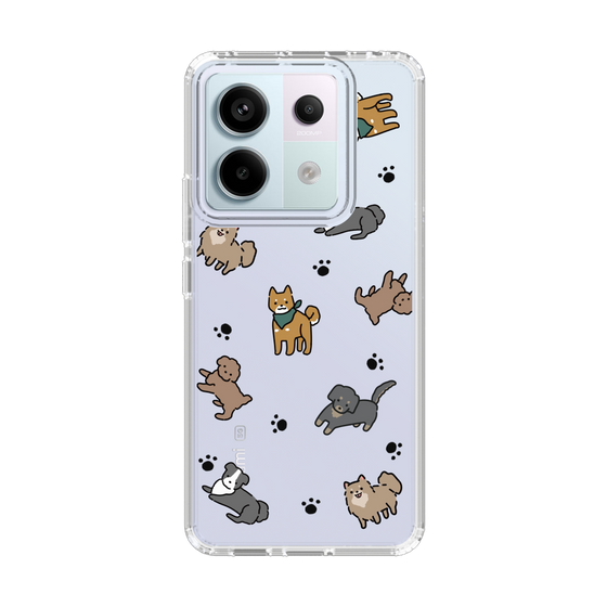 Slim Protection Case［ Original - CASEPLAY Dog All-over Pattern - color ］