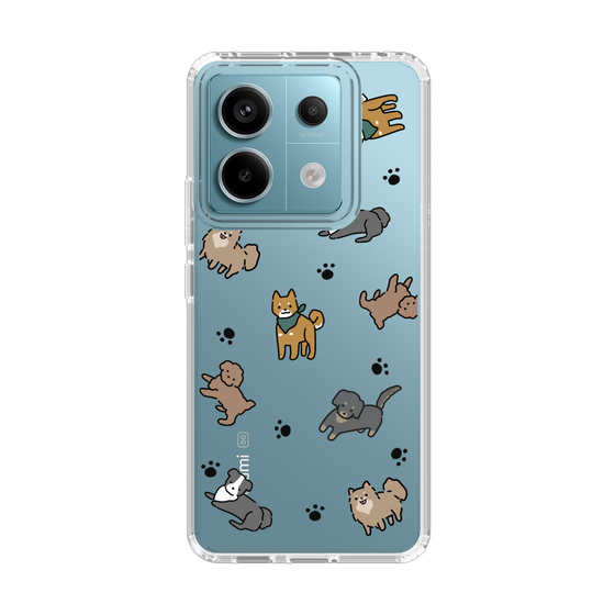 Slim Protection Case［ Original - CASEPLAY Dog All-over Pattern - color ］