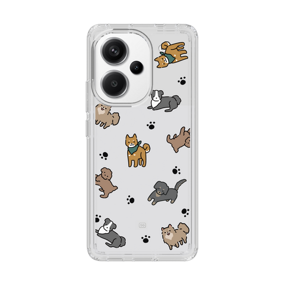 Slim Protection Case［ Original - CASEPLAY Dog All-over Pattern - color ］