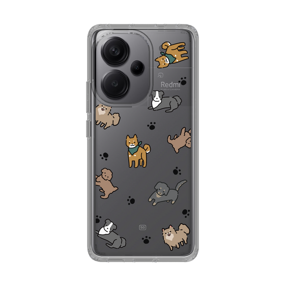 Slim Protection Case［ Original - CASEPLAY Dog All-over Pattern - color ］