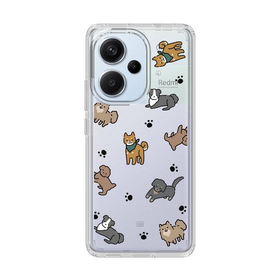 Slim Protection Case［ Original - CASEPLAY Dog All-over Pattern - color ］