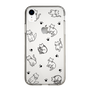 Slim Protection Case［ Original - CASEPLAY Cat All-over Pattern - black ］