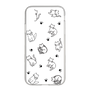 Slim Protection Case［ Original - CASEPLAY Cat All-over Pattern - black ］