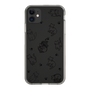 Slim Protection Case［ Original - CASEPLAY Cat All-over Pattern - black ］