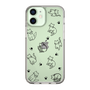 Slim Protection Case［ Original - CASEPLAY Cat All-over Pattern - black ］