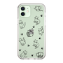 Slim Protection Case［ Original - CASEPLAY Cat All-over Pattern - black ］