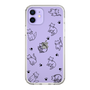 Slim Protection Case［ Original - CASEPLAY Cat All-over Pattern - black ］