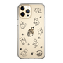 Slim Protection Case［ Original - CASEPLAY Cat All-over Pattern - black ］