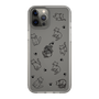 Slim Protection Case［ Original - CASEPLAY Cat All-over Pattern - black ］