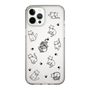 Slim Protection Case［ Original - CASEPLAY Cat All-over Pattern - black ］