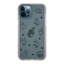 Slim Protection Case［ Original - CASEPLAY Cat All-over Pattern - black ］