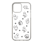 Slim Protection Case［ Original - CASEPLAY Cat All-over Pattern - black ］